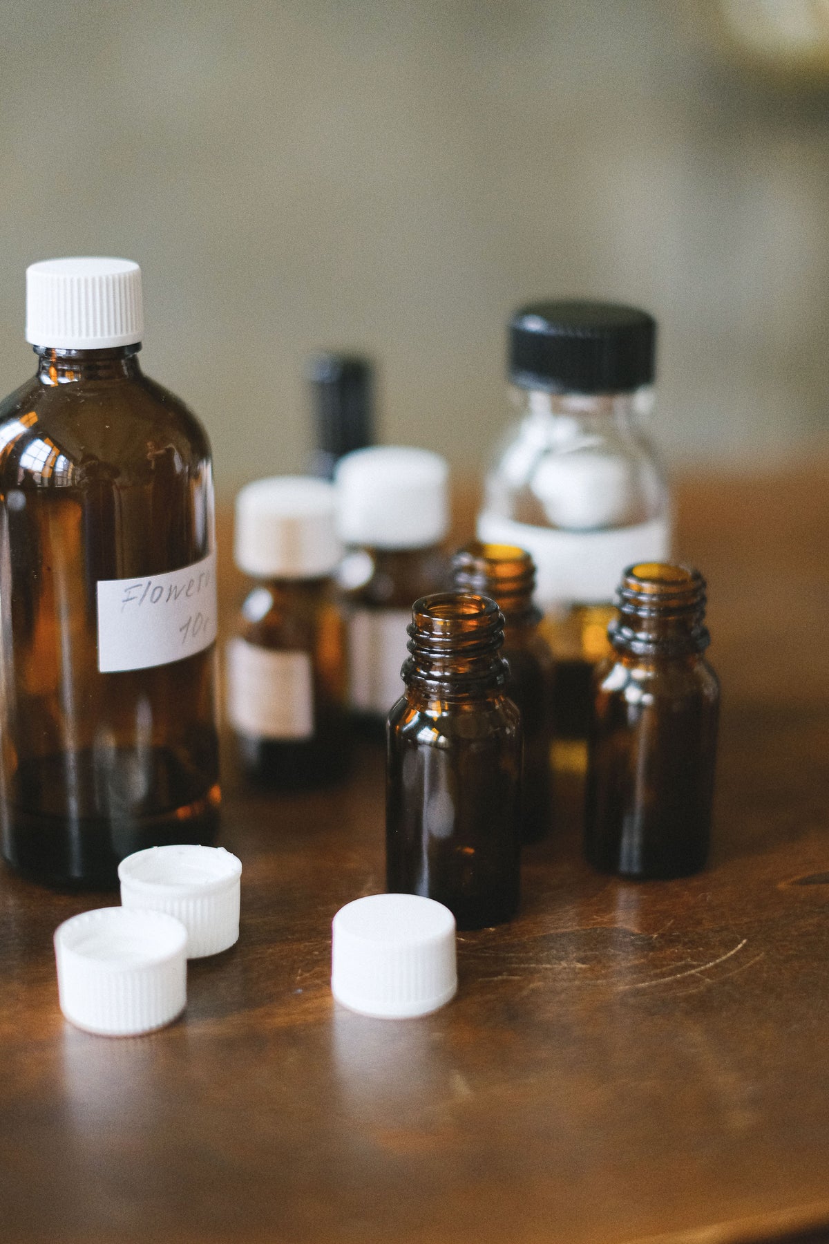 PureA essential oil trio bottles